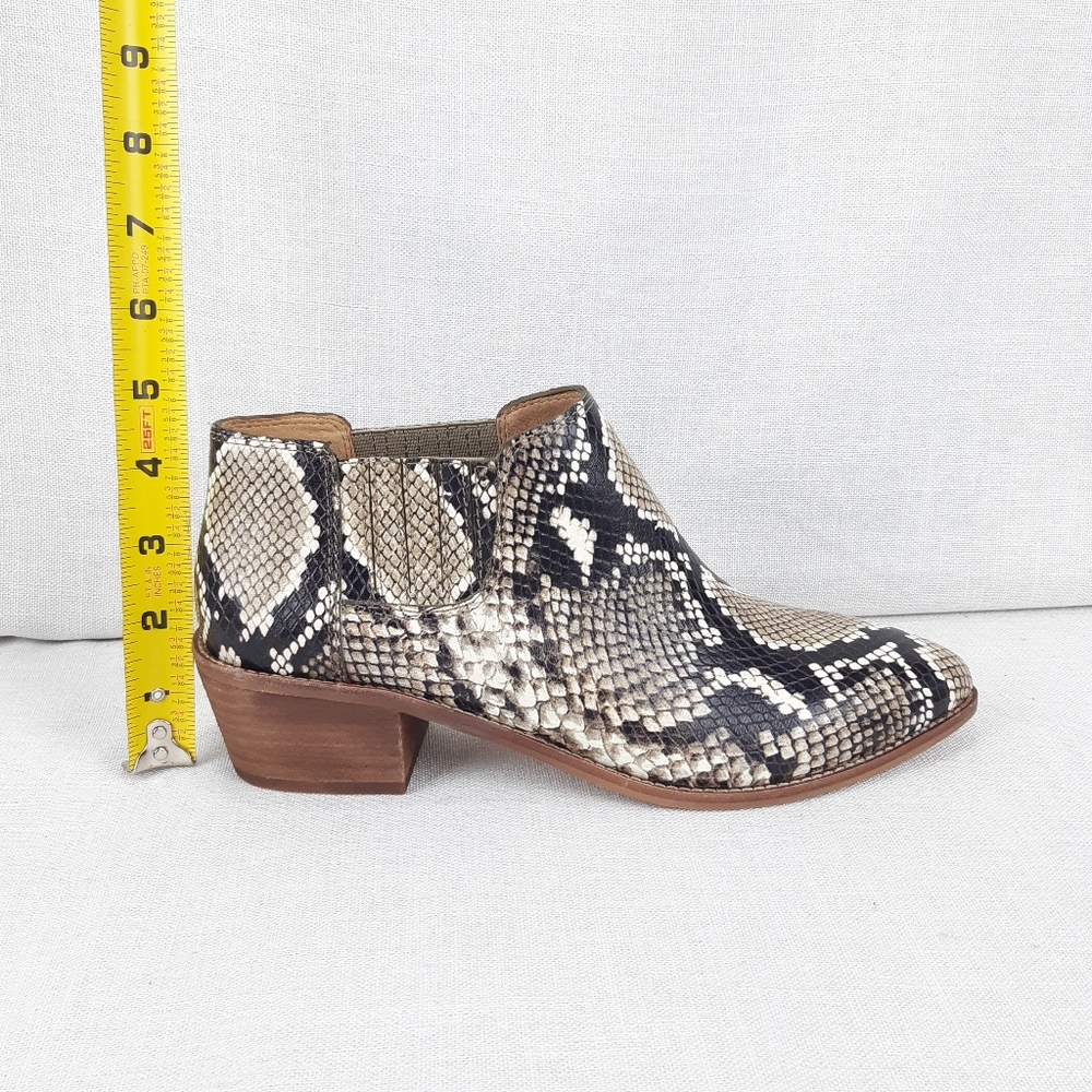 MADEWELL LOW CHELSEA BOOTS IN SNAKE EMBOSSED LEATHER - Picture 16 of 16